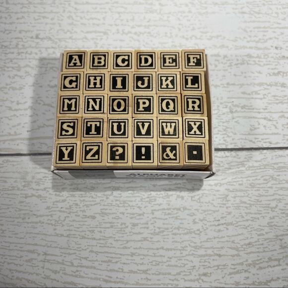 Wood and Rubber Stamp Love Family and Anniversary 6 Piece Bundle - Picture 2 of 11